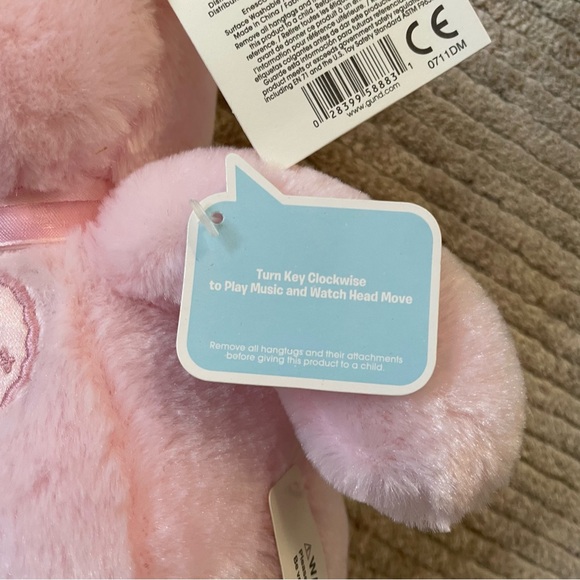 Gund Baby 12" My First Teddy Waggie - Pink - Picture 7 of 9